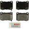 Bosch Blue Disc Brak Disc Brake Pads, Be1366 BE1366 - alternate 2